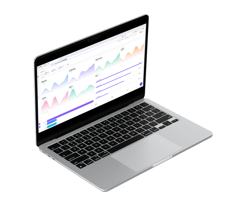 Thread dashboard showing marketing analytics with unified metrics from Google Ads, Search Console, and more